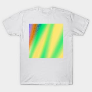 blue green red pink abstract texture background pattern T-Shirt